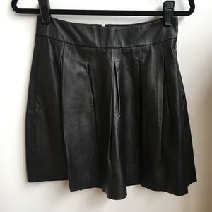 Banana Republic Leather Skirt